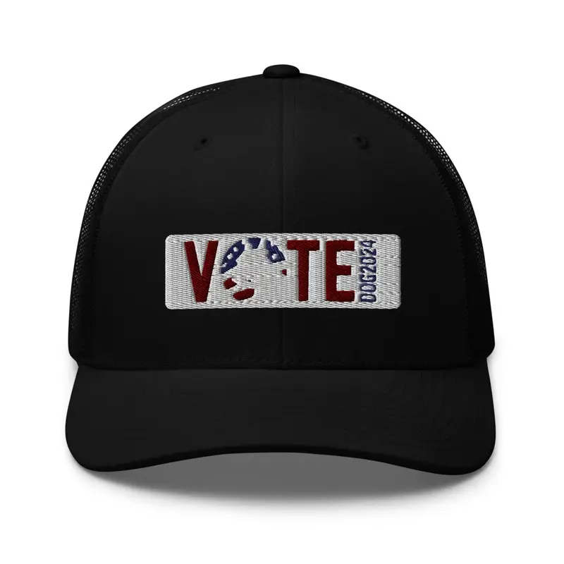 OFFICIAL-Votedog2024 Truckers Cap